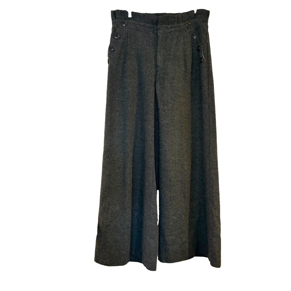 Anthropologie Daughters Of The Liberation Wide-Leg Dress Pants High Waist 8